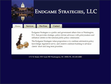 Tablet Screenshot of endgamestrategies.com